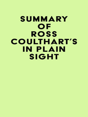 cover image of Summary of Ross Coulthart's In Plain Sight